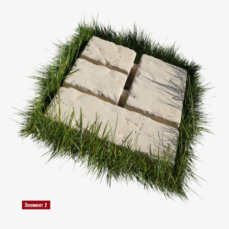 Тротуарная плитка GC 900-18 White Hills